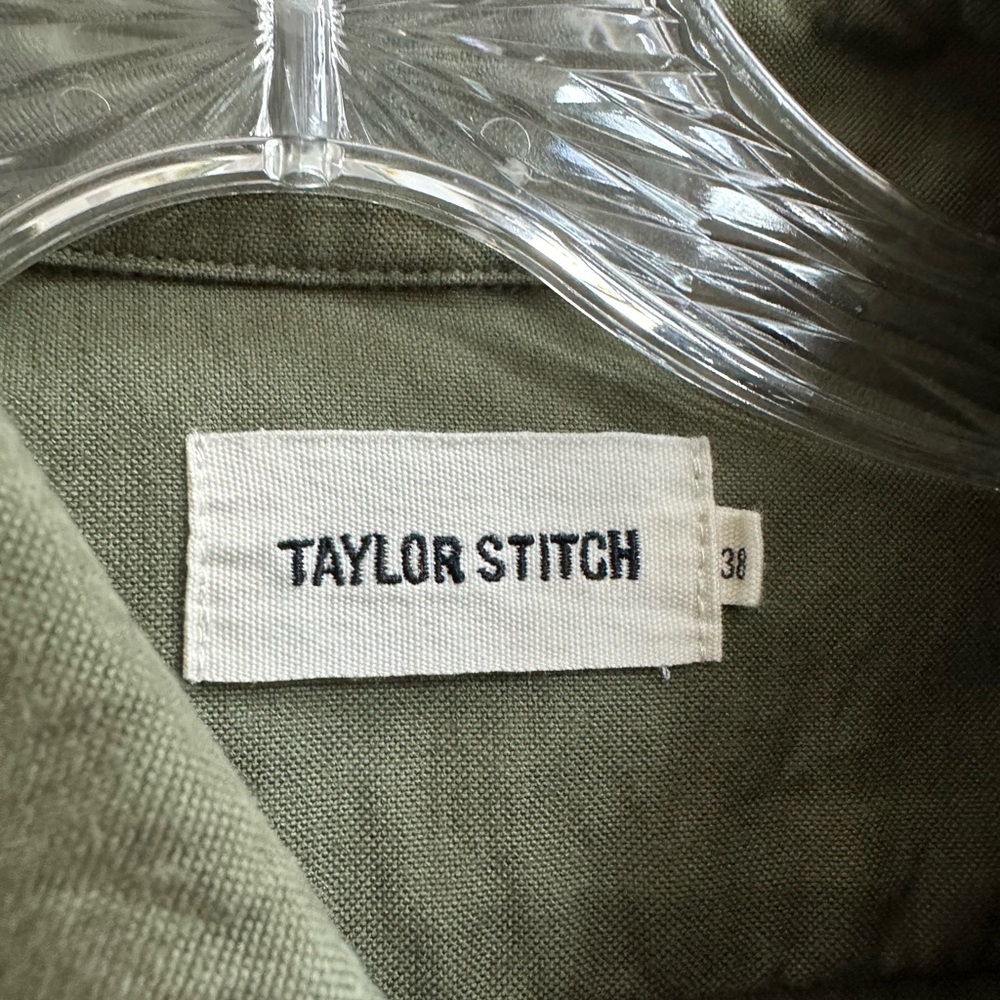 Taylor Stitch Olive Green Jack Oxford Shirt - Picture 2 of 4